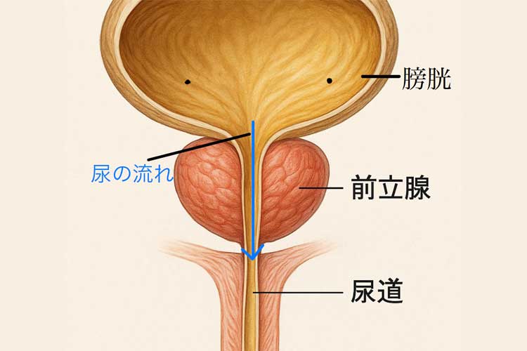 前立腺のイメージ画像